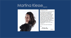 Desktop Screenshot of martinaklesse.de